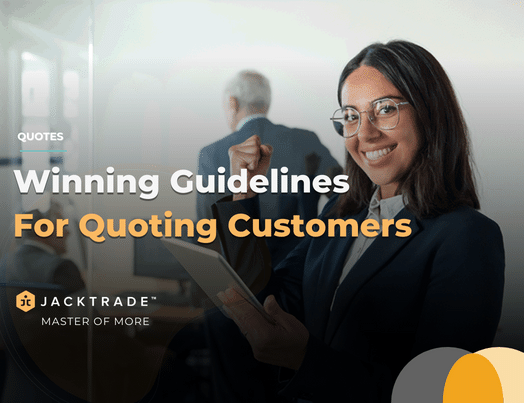 Winning Guidelines For Quoting Customers