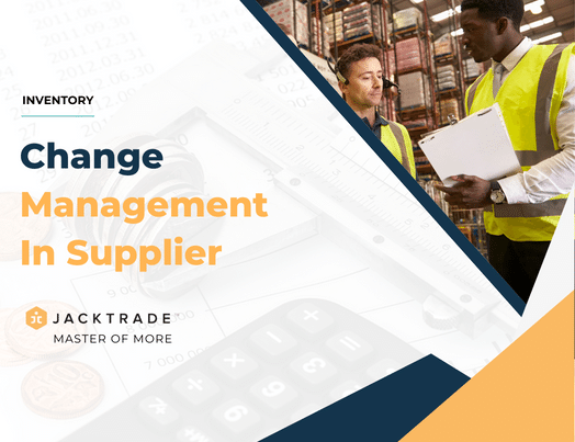 Change Management In Supplier