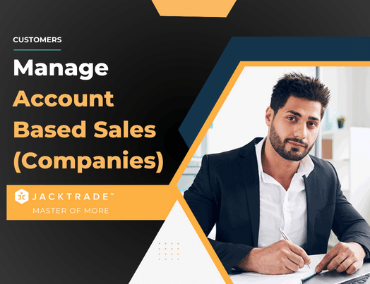 Manage Account Based Sales (Companies)