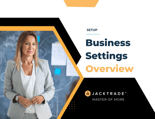 Business Settings Overview