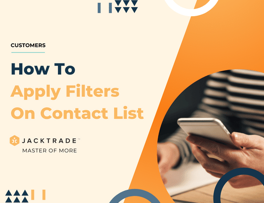 How To Apply Filters On Contact List