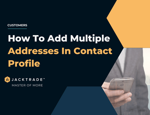 How To Add Multiple Addresses In Contact Profile