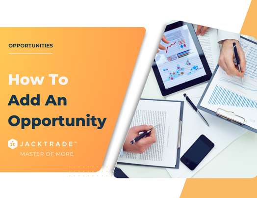 How To Add An Opportunity